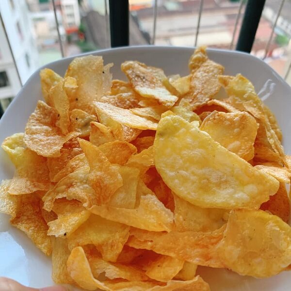 Snack Khoai Tây Lay's STAX lon 105g đủ vị