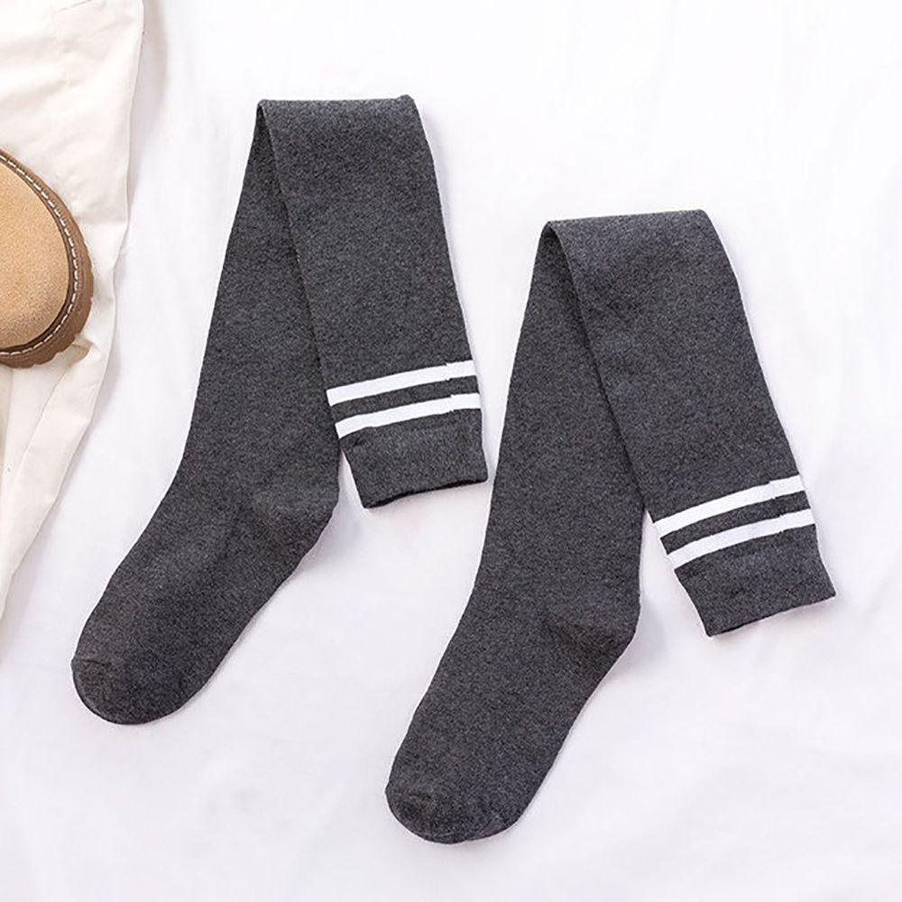 Vớ Họa Tiết Kẻ Sọc Nhiều Màu Ấm Áp Quyến Rũ Cho Nữ