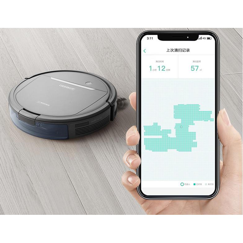 Robot hút bụi lau nhà DD35