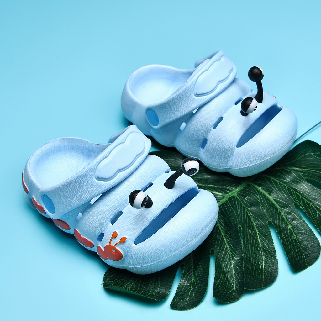 🌈FREE SHIPPING🌈 Baby Crocs Kid Sandal Slipper for Children Kids Shoes Boy Crocs Girl Crocs Caterpillar Style Beach Slipper