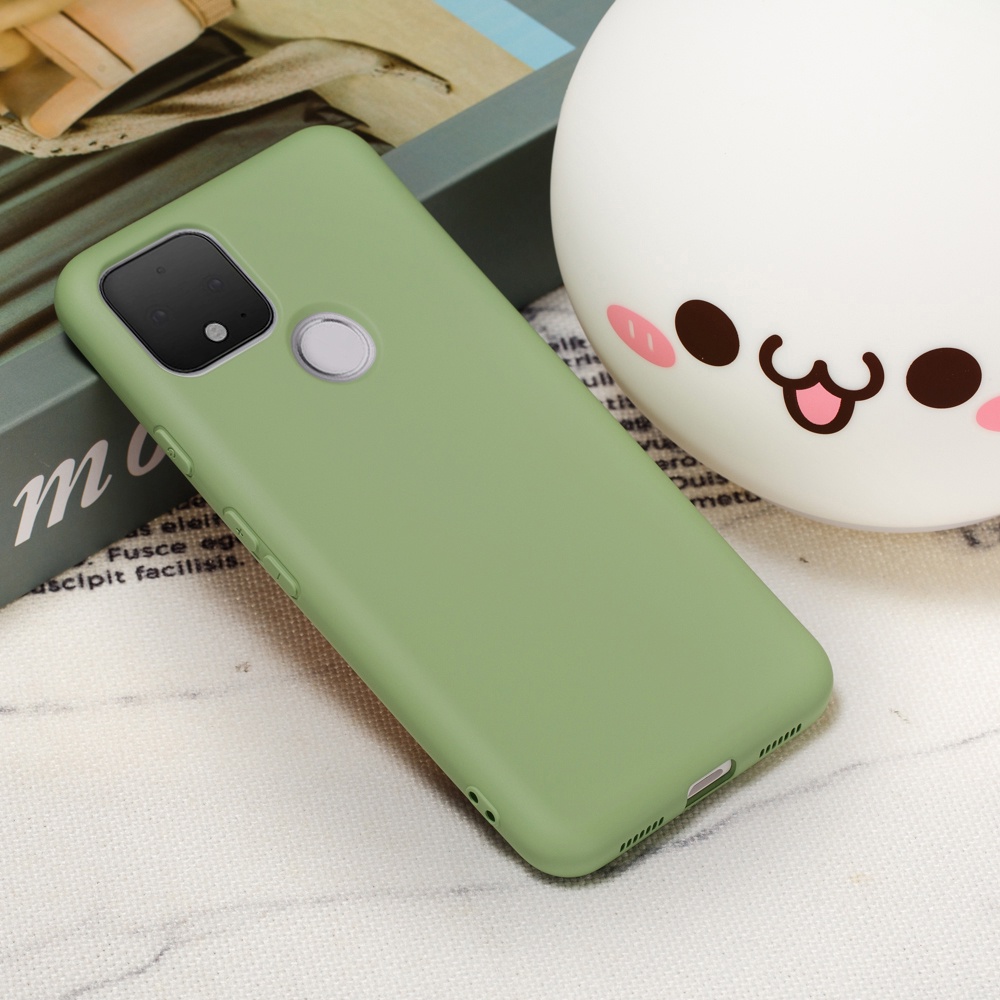 Ốp điện thoại silicone ChốNg SốC NhiềU MàU SắC Cho Google pixel 5 / 4A 4g / 4A 5G 6 Pro 4XL 6a 7 Pro 7A