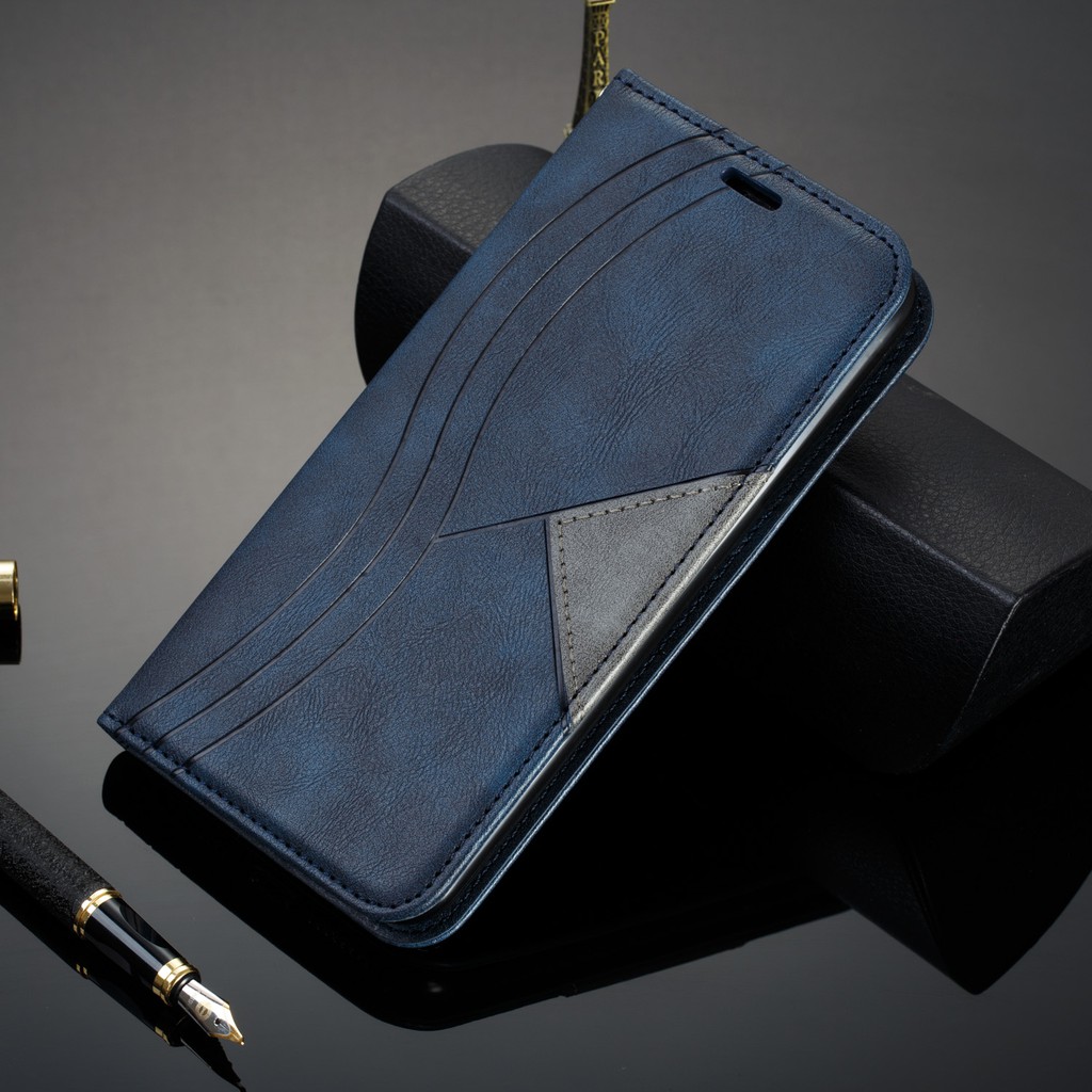 Bao da điện thoại nắp lật kiêm ví đựng thẻ có thể làm giá đỡ cho Redmi Note 8 Pro 8A K20 Pro Note 7 Pro | BigBuy360 - bigbuy360.vn