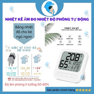 Meken7110 - nhiệt ẩm kế phòng ngủ cho bé đo nhiệt độ và áp suất phòng tự động và chính xác 1 đổi 1 su224 🌺