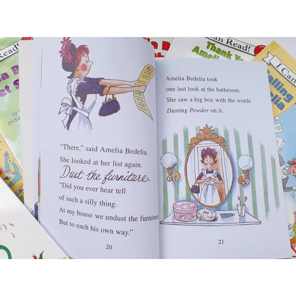 Bộ nhập - I CAN READ AMELIA BEDELIA (28q + File nghe Mp3)