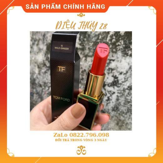 Son Tomford màu15 Wild Ginger cam pha đỏ