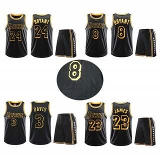 Bộ Quần Áo Bóng Rổ Los Angeles Lakers
