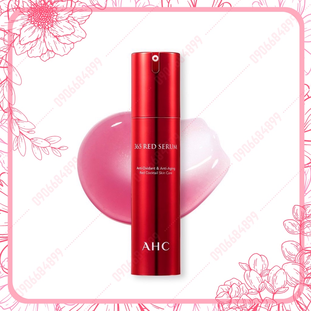 Tinh chất chống lão hóa và làm sáng da ⭐ AHC ⭐ 365 RED SERUM 10ml
