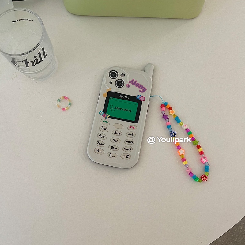 Ốp Điện Thoại Mềm Hình Điện Thoại nokia 3D Cho iPhone 14 13 12 11 Pro Max XR X XSMAX