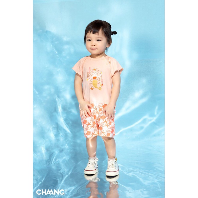 Chaang quần legging lửng cotton mùa hè cho bé gái Sea SS2022D01