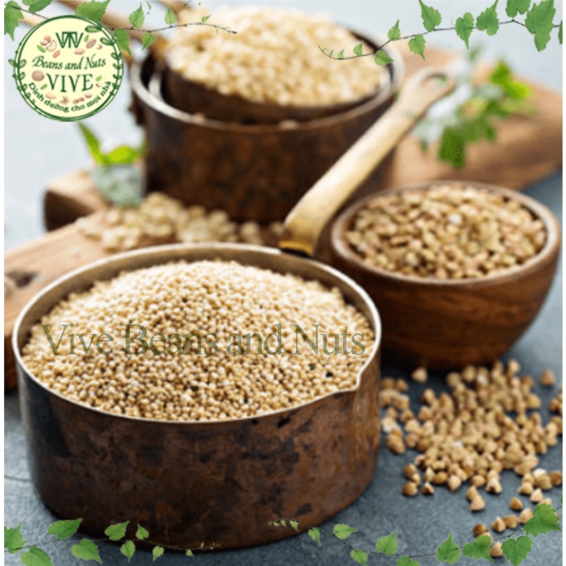 Hạt Diêm Mạch  túi 200g, 500g, 1Kg hút chân không