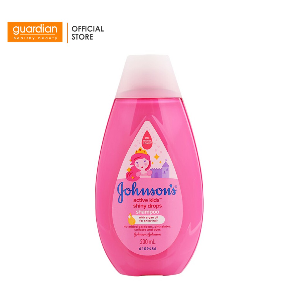 Dầu Gội Óng Mượt Johnson’s Baby Shiny Drops 200ml