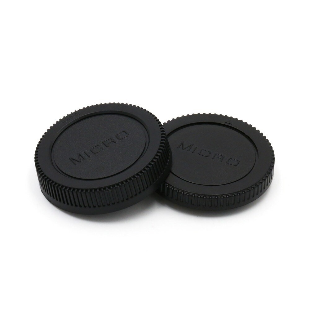 Nắp Cap sau lens M43, Nắp body cho lens/máy ảnh M4/3 Olympus Panasonic Leica Micro ( Rear cap, body cap ngàm M4/3 M43 )