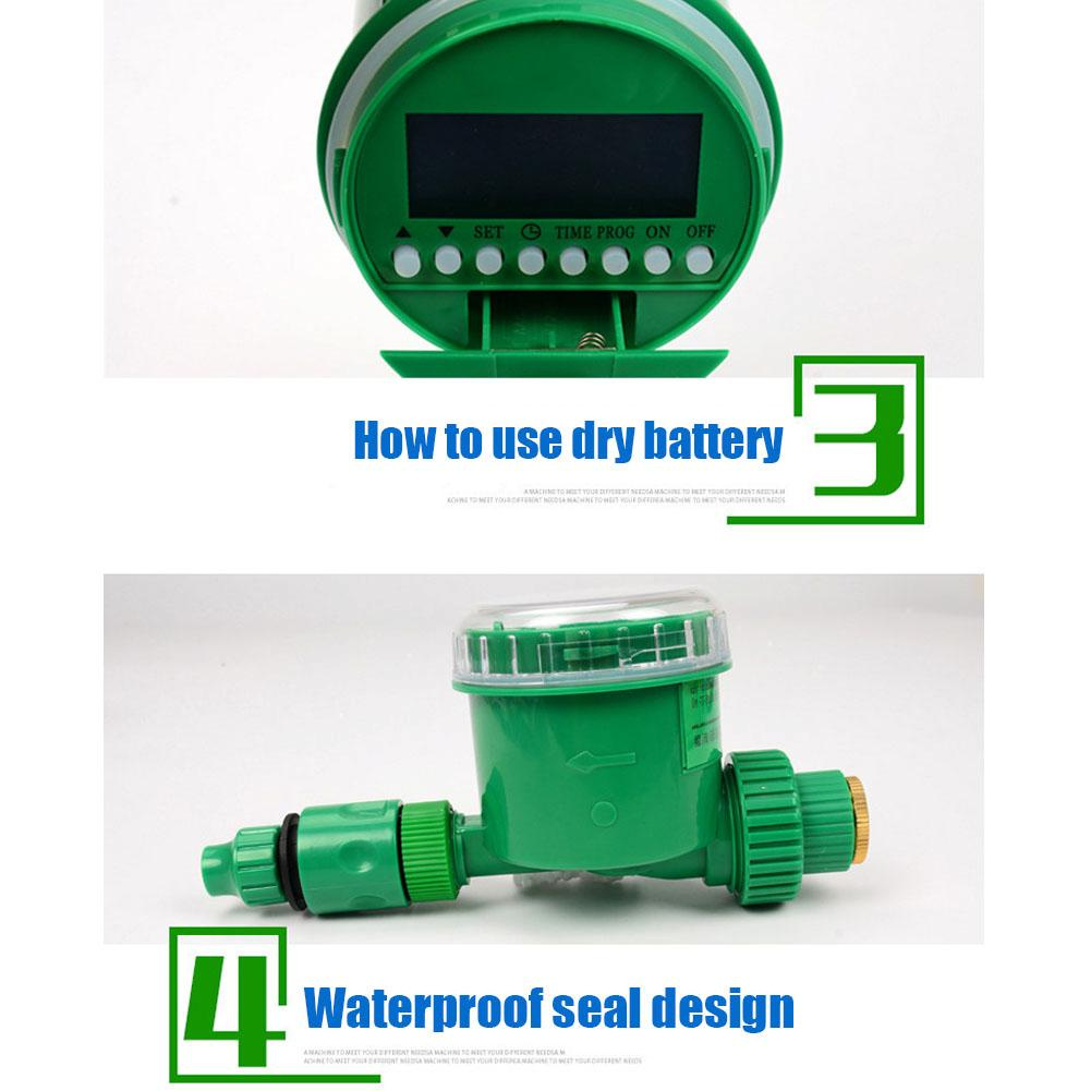 TD Hẹn giờ tưới vườn Van bi Hẹn giờ điện tử LCD kỹ thuật số tự động