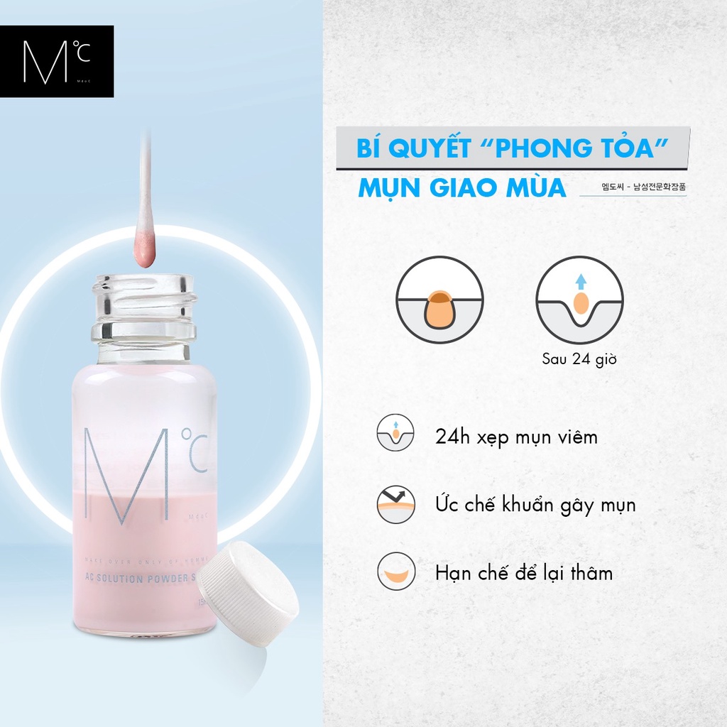 COMBO MDOC Chấm Mụn - Blackhead Perfect Srcub Foam