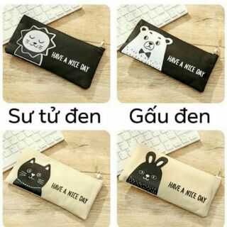 Bóp canvas thù mini 😾