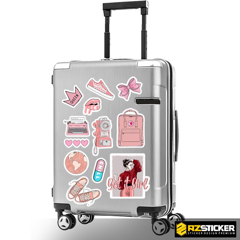 [Set 100+ Hình] Sticker Hình Girl Style Cute |Dán Nón Bảo Hiêm, Điện Thoại, Laptop, Bình Nước..Chống Nước, Chống Bay Màu