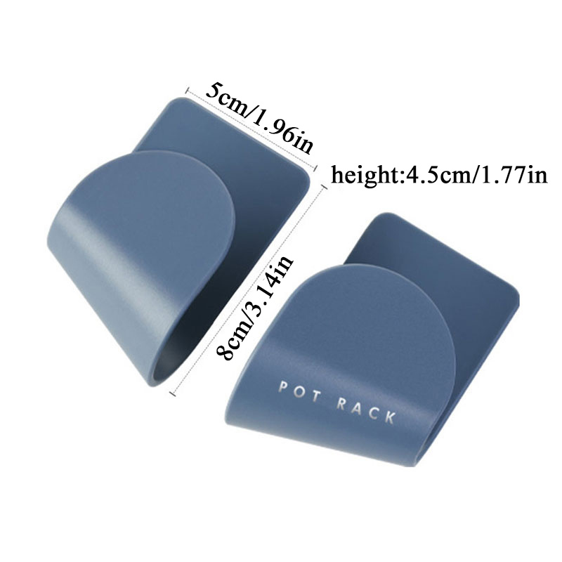 Giá gắn tường dùng để đỡ nắp nồi tiện dụng sáng tạo cho nhà bếp