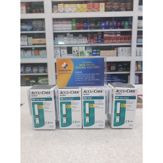 Que thử đường huyết Roche Accu-Chek Active 50 (hộp 50 que)