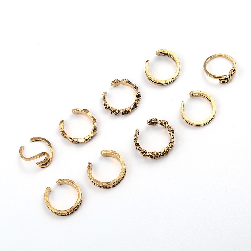 Set 9 Nhẫn Đeo Ngón Chân Phong Cách Bohemian Thời Trang Cho Nữ