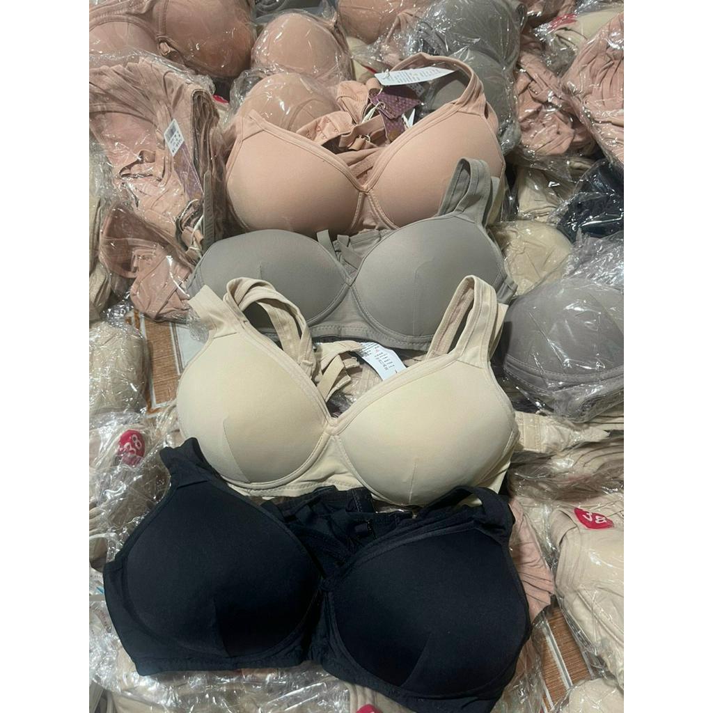 Áo ngực nữ cotton đệm mỏng không cotton mềm êm quả tròn 614