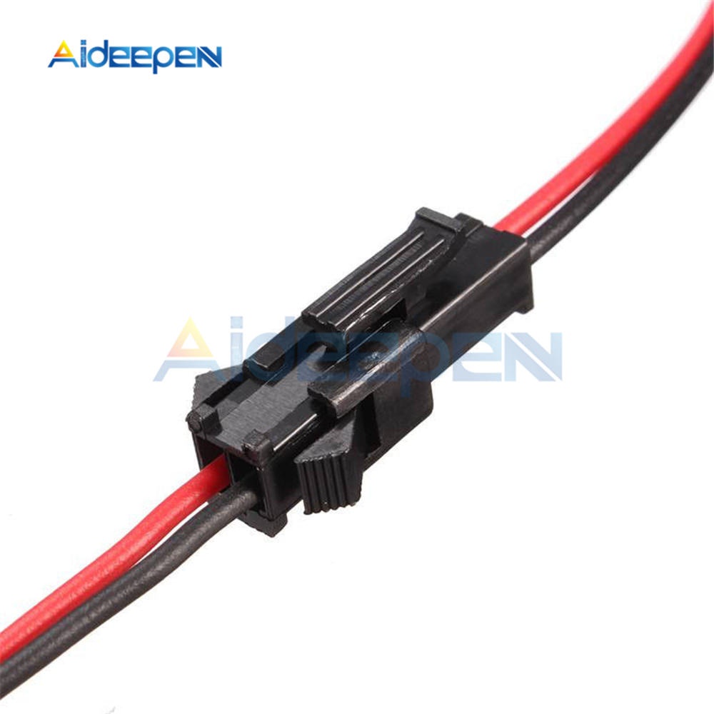 Set 5 Cặp 10 Cặp Phích Cắm 3 Chấu 10cm / 15cm / 30cm jst sm 2p