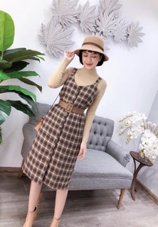 set dạ kèm áo len hàng qc L1