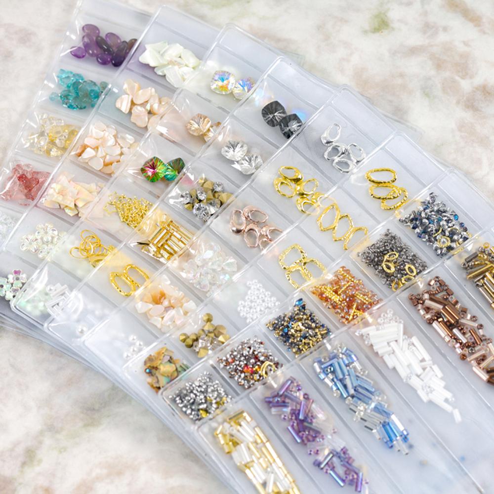 Phụ Kiện Trang Trí Móng Tay 3D Sáng Tạo|Bảng Phấn Mắt Beauty Glazed Trang Điểm Chuyên Nghiệp|Vỏ Sò Đại Dương Đính Móng Nghệ Thuật DIY