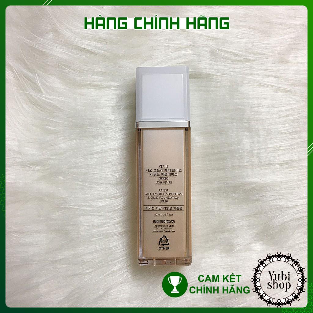 [HÀNG AUTH] KEM NỀN GEO LAMY SEMPRE HAPPY & PLEASE LIQUID FOUNDATION SPF20 - HÀN QUỐC - 40ML