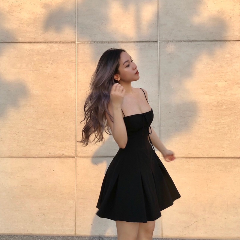 Mei Dress - 2 Dây Dáng Xoè - Sẵn Ship Hoả Tốc | BigBuy360 - bigbuy360.vn