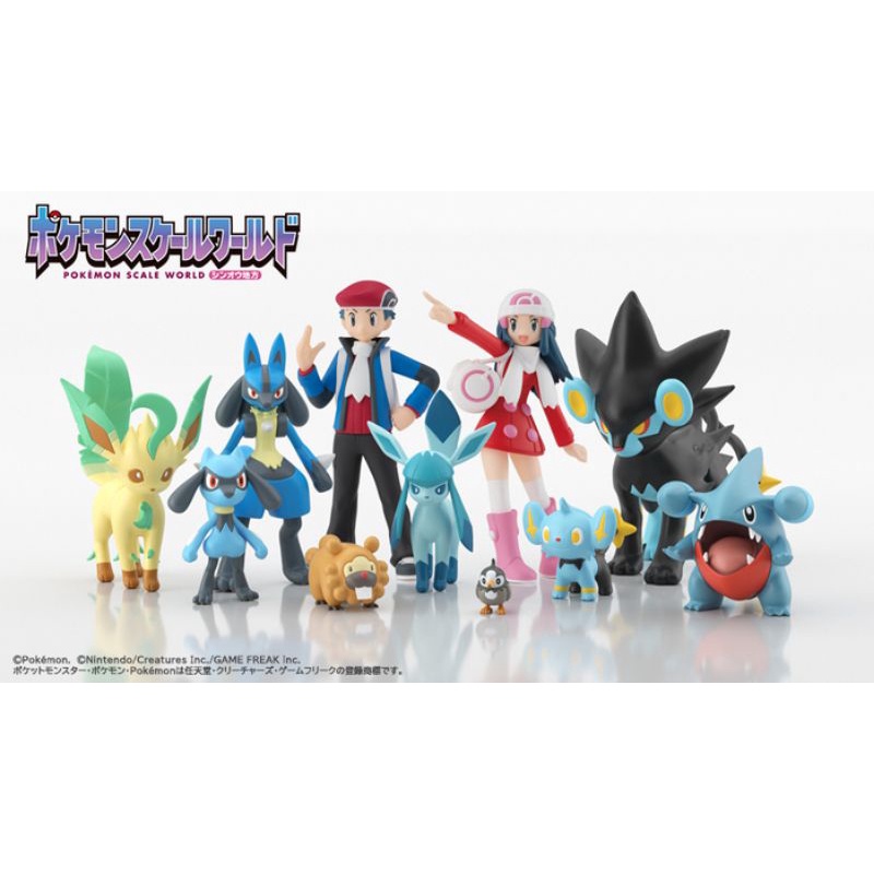 Bộ Sưu Tập Mô Hình Pokemon Scale World Shinnoh Region Vol 2