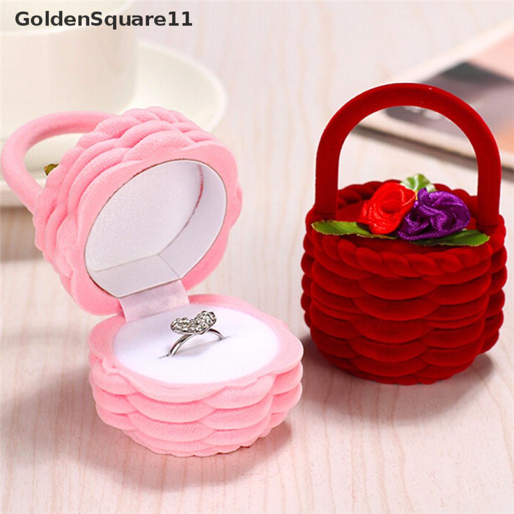 Hộp Đựng Trang Sức Bằng Nhung Hình Hoa Sang Trọng 11