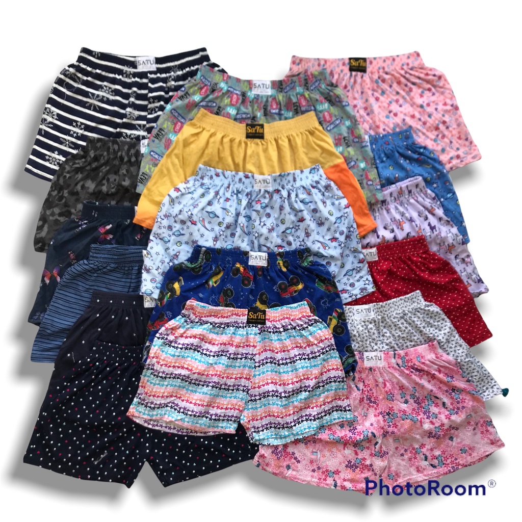 Quần Ngủ Nam Nữ Mặc Nhà Tắm Biển Quần Ngủ SATU Vải Thun Cotton Co Giãn Thoải Mái Thoáng Mát