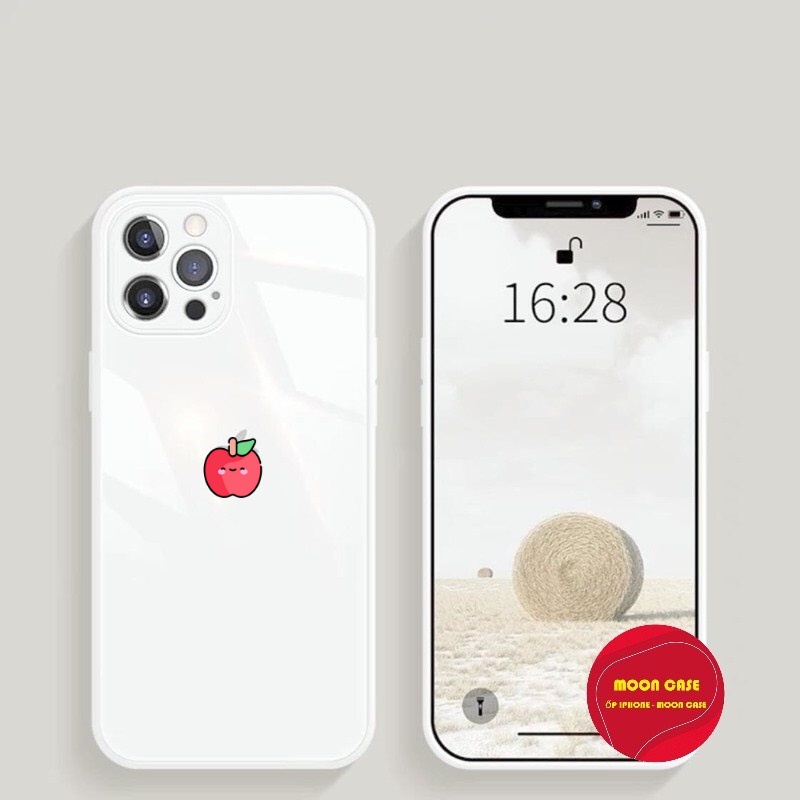 Ốp lưng tráng gương logo táo cho iphone 5/5s/6/6plus/6s/6splus/7/7plus/8/8plus/x/xr/xs/11/12/13/pro/max/plus/promax