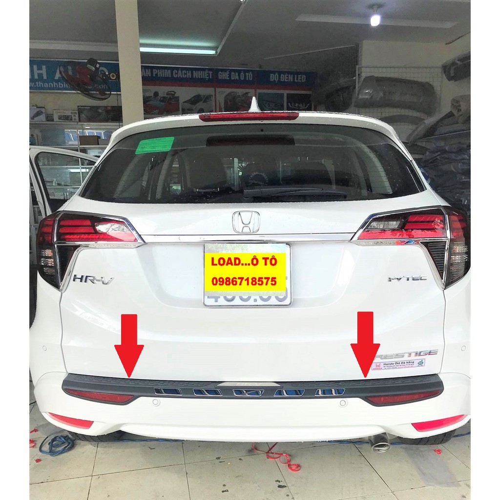Chống Trầy Cốp Ngoài Xe Honda HRV 2018-2021 Nhựa Đen Cao Cấp