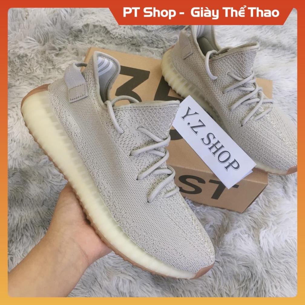 [FreeShip+ Hàng Xịn] Giày Sneaker FREESHIP Giày Thể Thao YZ350 Xám Sesame Nam Nữ,tặng full phụ kiện
