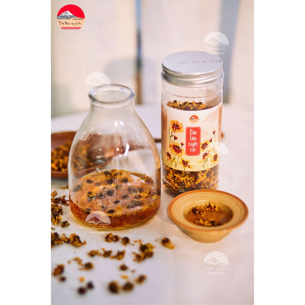 Trà Côn Lôn Tuyết Cúc - Loại hoa cúc đặc biệt sinh trưởng ở núi tuyết - 50g