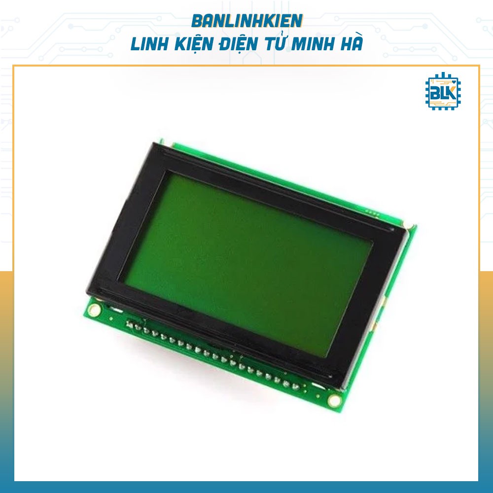 Màn Hình LCD12864 Màu Xanh Lá ST7920