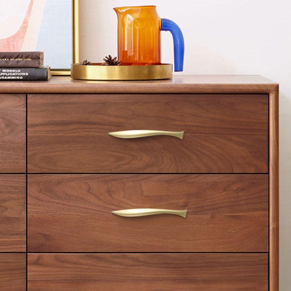 Tay Nắm Cửa Tủ Bằng Hợp Kim Kẽm Thiết Kế Đơn Giản