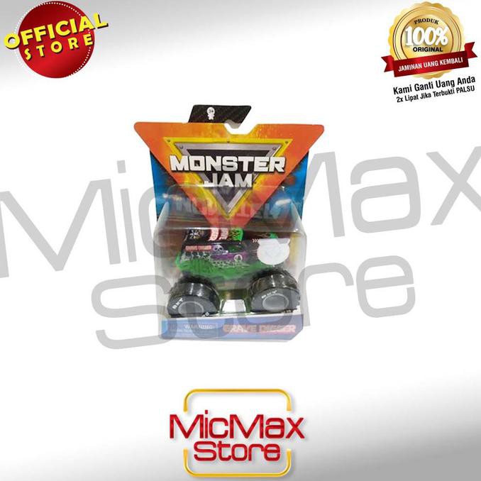 Hot Wheels Mô Hình Xe Hotwheels Monster Jam Grave Digger Tỉ Lệ 1: 64