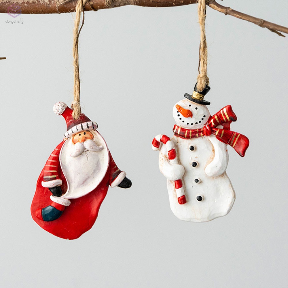 Mô Hình Ông Già Noel Mini Trang Trí Cây Thông Noel