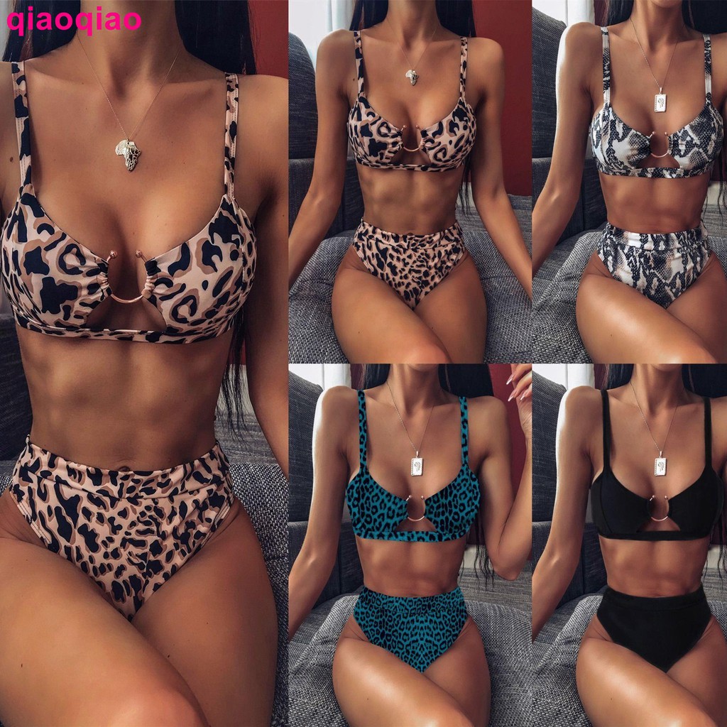 Bộ Bikini Họa Tiết Da Báo Quyến Rũ Cho Nữ | BigBuy360 - bigbuy360.vn