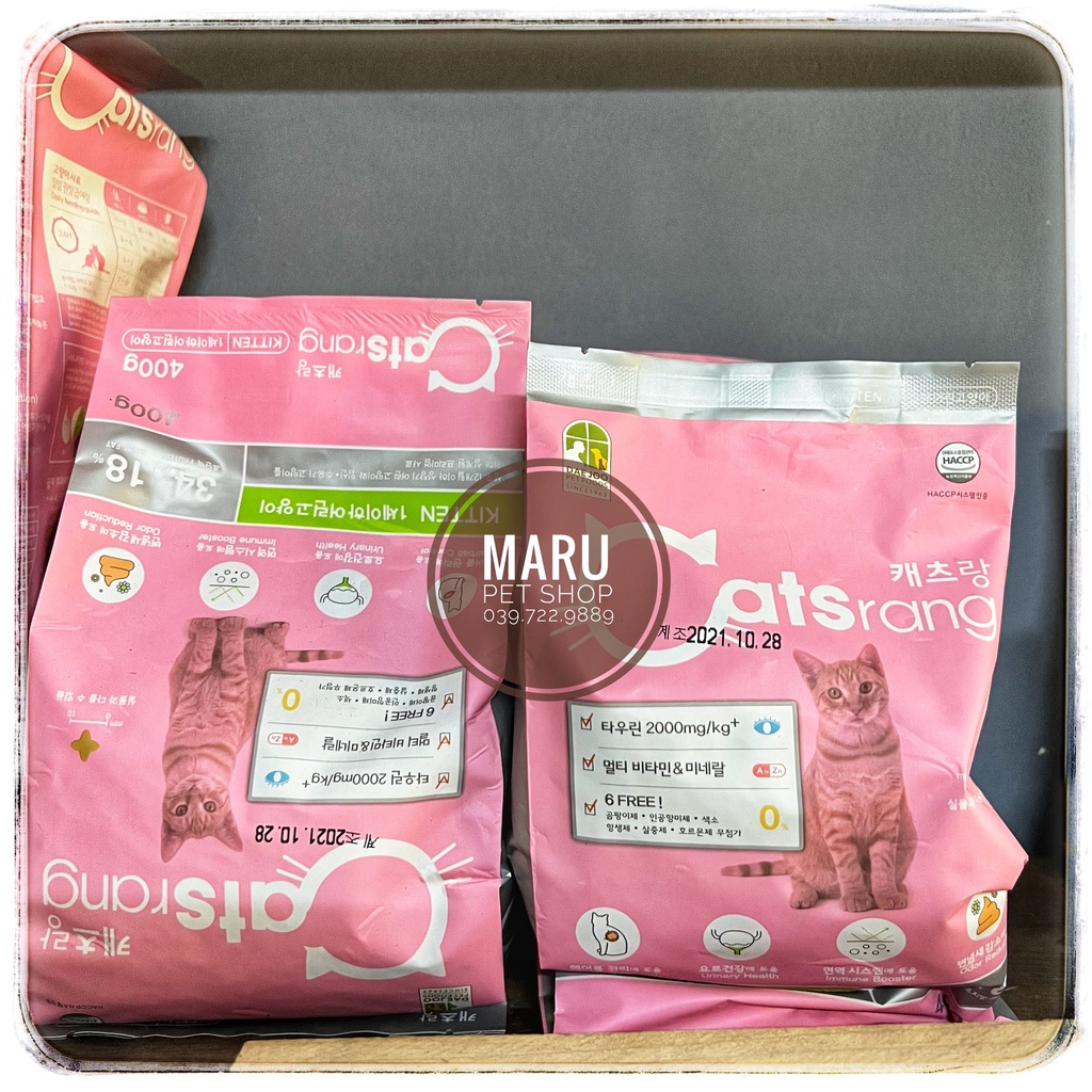Thức ăn cho mèo con catsrang kitten catrang kitten  Hàn Quốc chính hãng