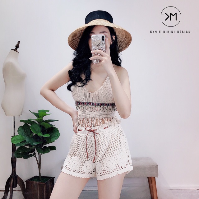 Đồ bơi len đan crochet