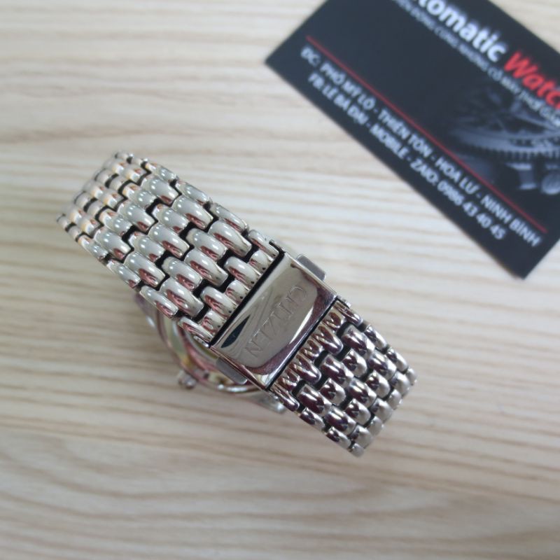 Đồng hồ cơ nam CITIZEN nhật bãi xịn - tự động tích cót khi đeo