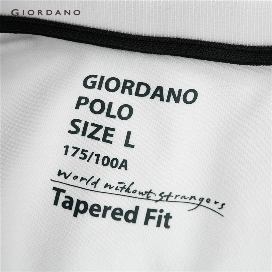 Áo thun polo GIORDANO 01011426 tay ngắn thời trang cho nam | BigBuy360 - bigbuy360.vn