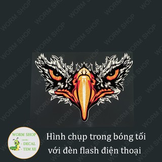 TEM MỎ ĐẠI BÀNG PHẢN QUANG - TEM 3 LỚP CAO CẤP