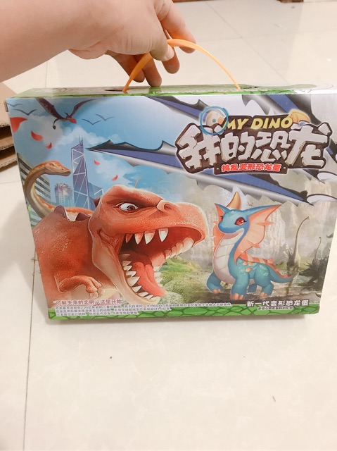 BỘ 5 CON KHỦNG LONG BIẾN HÌNH