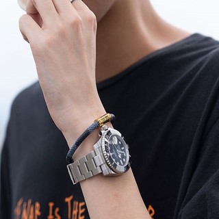 Vòng Tay Da Khóa Nam Châm Chất Lừ Phong Cách zan10