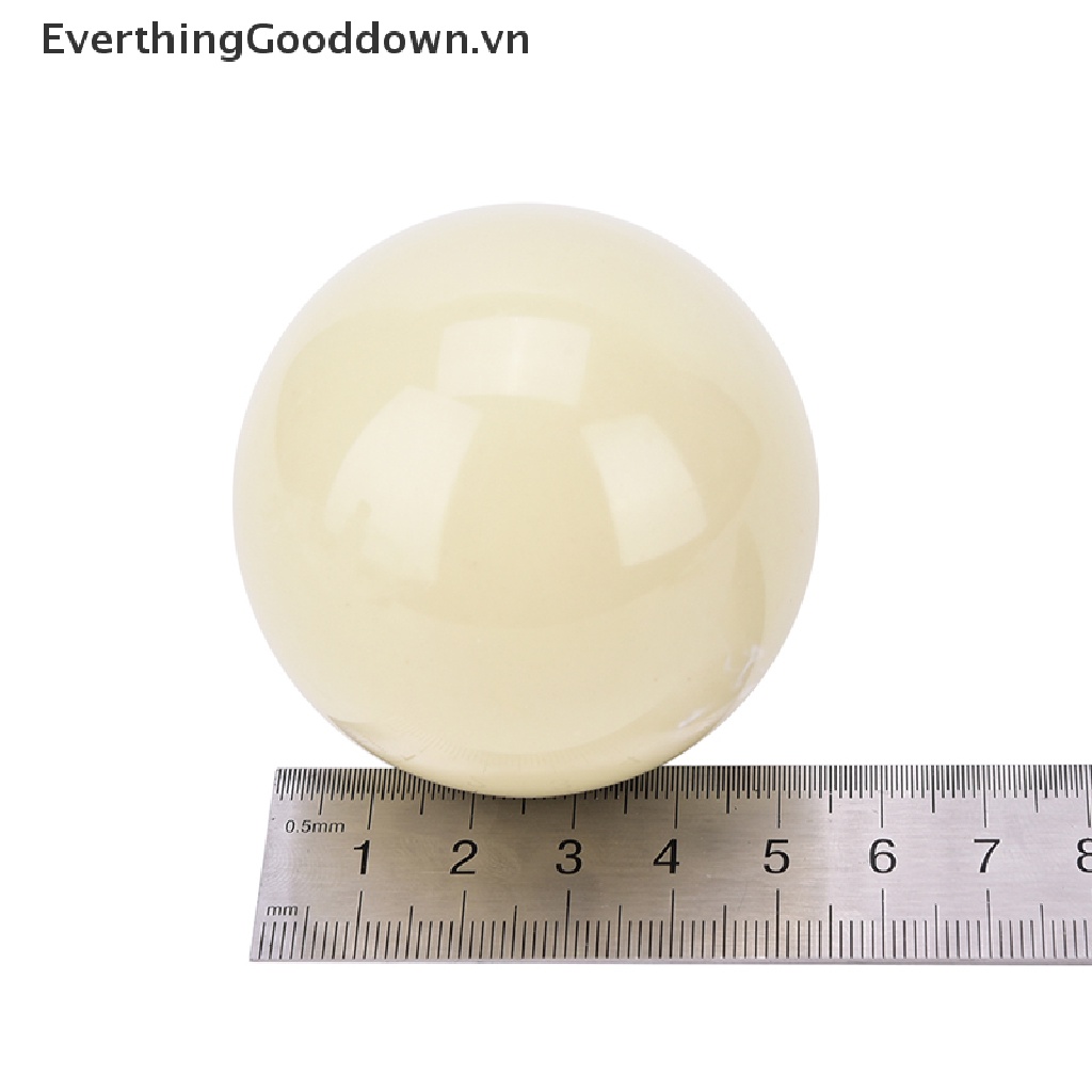Everthinggooddown 1 Quả Bóng Bida Màu Trắng Đường Kính 57.2mm