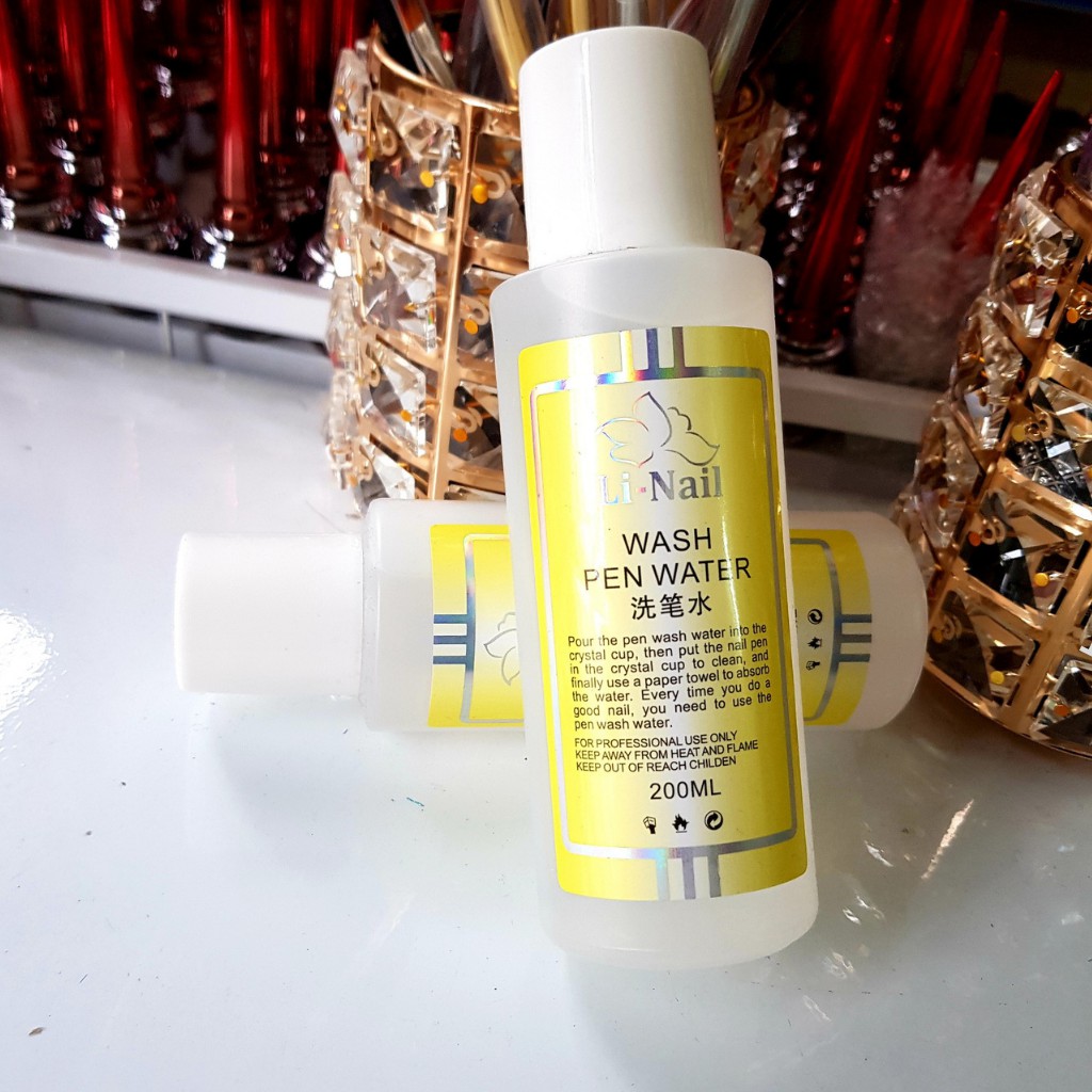 Nước lau gel, nước rửa cọ linail